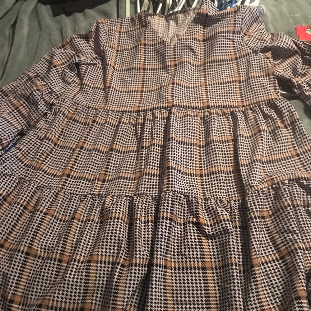 Plaid dress